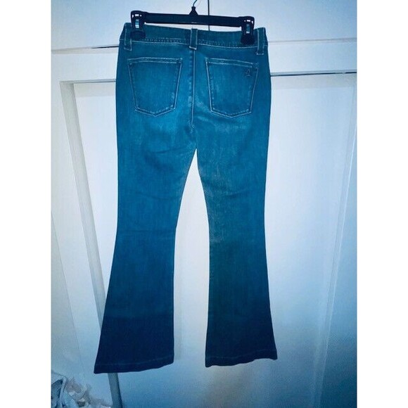 DL1961 Womens Low Rise Roxy Kick Flare Light Wash Size 26x33 Fits 27x33 - Picture 3 of 16